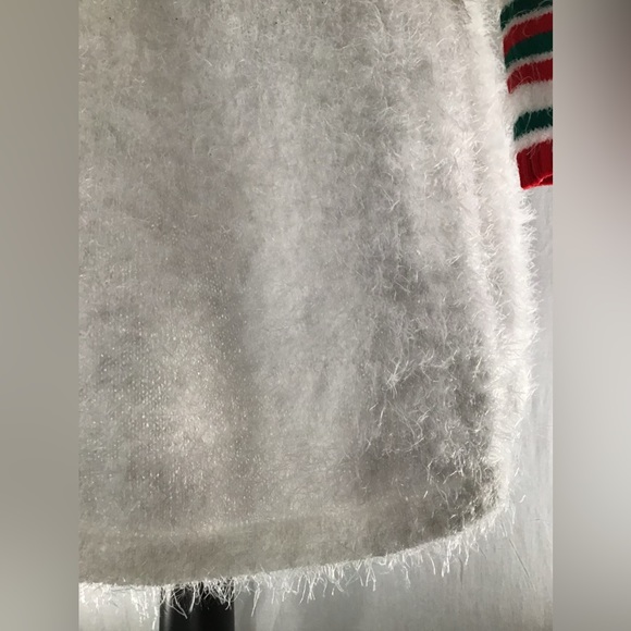 New ⛄️ Born Famous White Christmas Snowman Stretchy Cute Holiday Sweater Dress - Picture 9 of 16